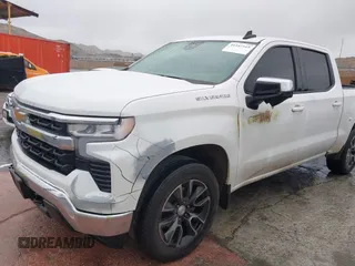 2023 Chevrolet Silverado 1500 LT with VIN 3GCPDKEK1PG255495, listed as a IAAI auction lot 41547519 with 1 mi miles. Bid and sale history available at carsss.com. Image 6.