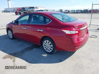 2013 Nissan Sentra S with VIN 3N1AB7AP7DL706915, listed as a IAAI auction lot 41883121 with 151,706 mi miles and . Bid and sale history available at DreamBid. Image 3.