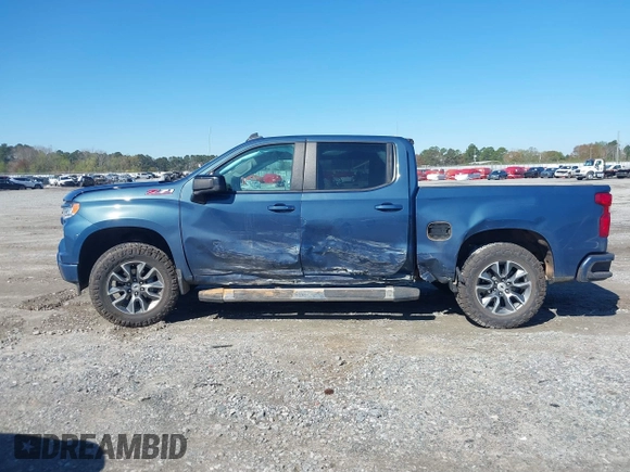 2024 Chevrolet Silverado 1500 RST with VIN 2GCUDEED6R1147763, listed as a IAAI auction lot 41857202 with 12,851 mi miles. Bid and sale history available at carsss.com. Image 14.