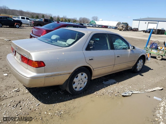 2000 Toyota Camry CE with VIN JT2BG28K4Y0455279, listed as a Copart auction lot 52704595 with 175,745 mi miles and Clean Title. Bid and sale history available at carsss.com. Image 3.