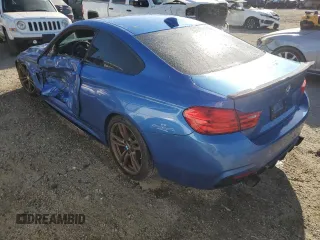 2014 BMW 4 Series 428i with VIN WBA3N7C56EF718698, listed as a Copart auction lot 47436615 with 118,154 mi miles and Salvage title. Bid and sale history available at DreamBid. Image 2.