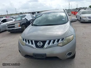 2009 Nissan Murano S with VIN JN8AZ18U59W000839, listed as a IAAI auction lot 42142054 with 181,766 mi miles. Bid and sale history available at carsss.com. Image 6.