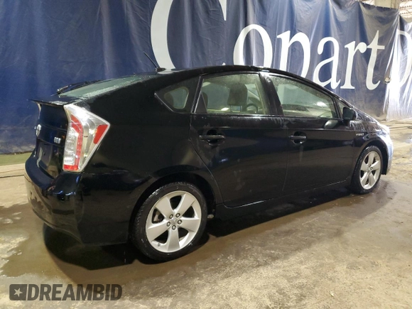 2012 Toyota Prius One with VIN JTDKN3DU2C5521804, listed as a Copart auction lot 51463495 with 206,608 mi miles and Clean Title. Bid and sale history available at DreamBid. Image 3.