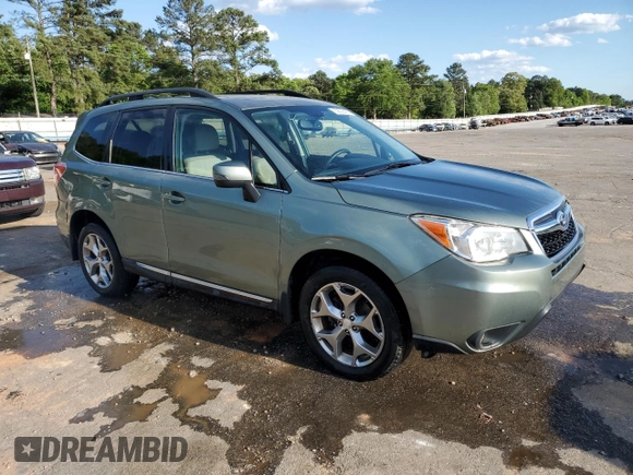 2016 Subaru Forester Touring with VIN JF2SJAXC2GH404071, listed as a Copart auction lot 52532455 with 125,854 mi miles and Salvage Title. Bid and sale history available at DreamBid. Image 4.