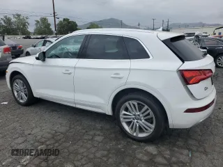 2018 Audi Q5 Premium Plus with VIN WA1BNAFY2J2173452, listed as a Copart auction lot 52898795 with 66,840 mi miles and Salvage Title. Bid and sale history available at carsss.com. Image 2.