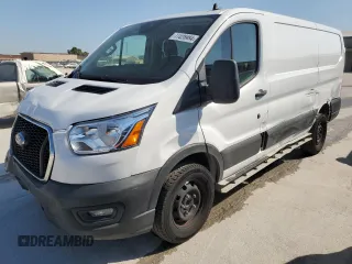 2022 Ford Transit Cargo with VIN 1FTBR1Y87NKA24175, listed as a Copart auction lot 77428984 with 29,670 mi miles and Clean Title. Bid and sale history available at DreamBid. Image 1.