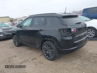 2022 Jeep Compass High Altitude with VIN 3C4NJDCB6NT212869, listed as a IAAI auction lot 41295122 with 34,601 mi miles and . Bid and sale history available at carsss.com. Image 3.