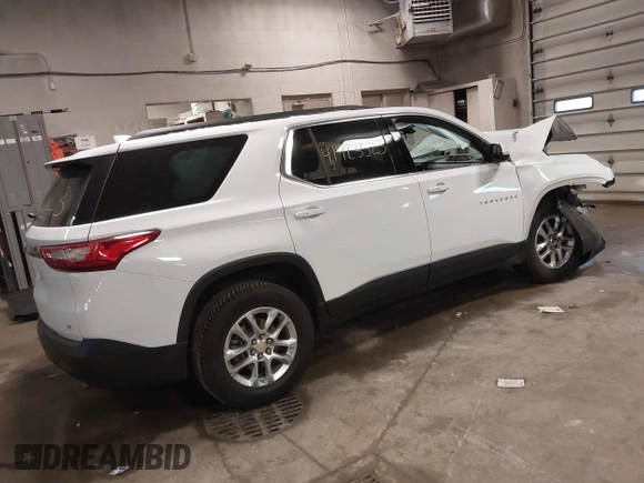 2019 Chevrolet Traverse LT Cloth with VIN 1GNEVGKW2KJ215529, listed as a IAAI auction lot 41723523 with 86,859 mi miles. Bid and sale history available at carsss.com. Image 4.