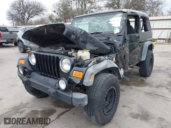 2004 Jeep Wrangler Sport with VIN 1J4FA49S64P794559, listed as a IAAI auction lot 41644201 with 107,445 mi miles. Bid and sale history available at carsss.com. Image 21.