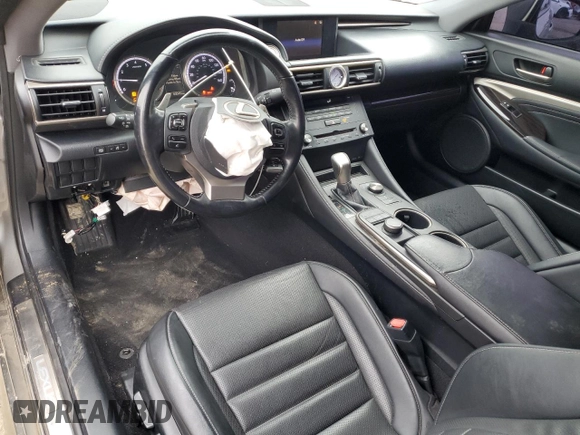 2016 Lexus RC 200t F Sport z VIN JTHHA5BC2G5001750, wystawiony jako Copart lot #50940675 z przebiegiem 80 545 mil mil oraz Szkoda całkowita • Salvage title. Historia ofert i sprzedaży dostępna na DreamBid. Obrazek 8.