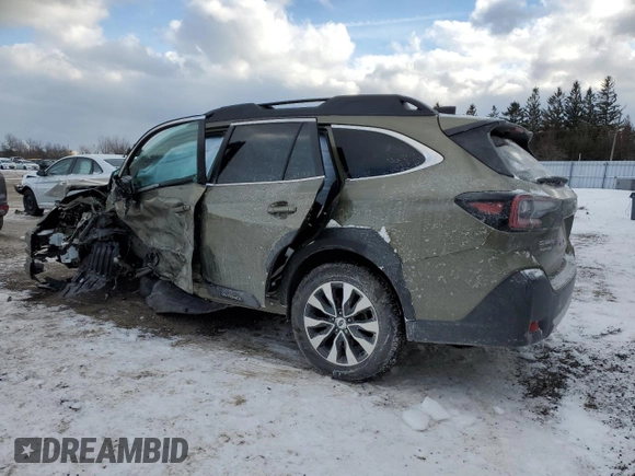 2023 Subaru Outback with VIN 4S4BTDNCXP3187942, listed as a Copart auction lot 38860674 with Not provided miles and . Bid and sale history available at DreamBid. Image 2.