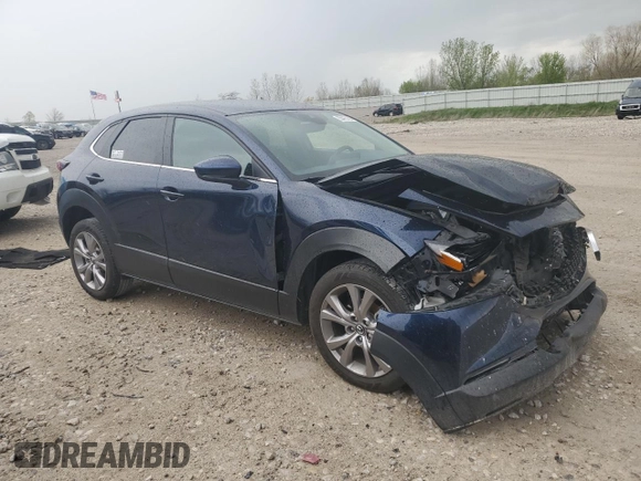 2021 Mazda CX-30 Select with VIN 3MVDMBBL0MM203495, listed as a Copart auction lot 55413165 with 50,686 mi miles and Non repairable. Bid and sale history available at DreamBid. Image 4.