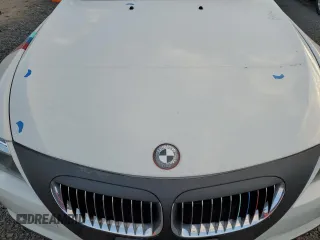 2008 BMW 6 Series 650i with VIN WBAEB53528CX63116, listed as a Copart auction lot 87791055 with 0 mi miles and Salvage Title. Bid and sale history available at carsss.com. Image 11.