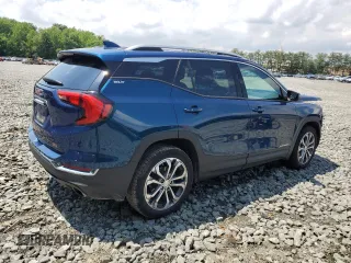 2020 GMC Terrain SLT z VIN 3GKALPEX0LL194034, wystawiony jako Copart lot #58690205 z przebiegiem 44 760 mil mil oraz Szkoda całkowita • Salvage title. Historia ofert i sprzedaży dostępna na DreamBid. Obrazek 3.