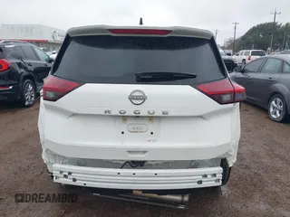 2023 Nissan Rogue S with VIN 5N1BT3AAXPC780425, listed as a IAAI auction lot 41636943 with 26,910 mi miles. Bid and sale history available at carsss.com. Image 17.