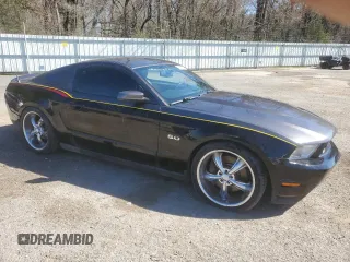2011 Ford Mustang GT with VIN 1ZVBP8CF3B5103385, listed as a Copart auction lot 45706415 with 125,207 mi miles and Salvage Title. Bid and sale history available at carsss.com. Image 4.