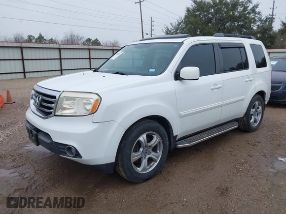 2014 Honda Pilot EX-L with VIN 5FNYF3H73EB024368, listed as a IAAI auction lot 41646002 with 157,336 mi miles and . Bid and sale history available at carsss.com. Image 17.