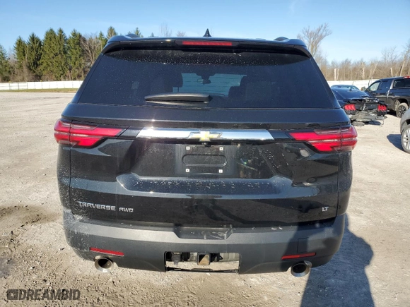 2023 Chevrolet Traverse LT Leather with VIN 1GNEVHKW7PJ229021, listed as a Copart auction lot 52353135 with 55,413 mi miles and Salvage Title. Bid and sale history available at carsss.com. Image 6.