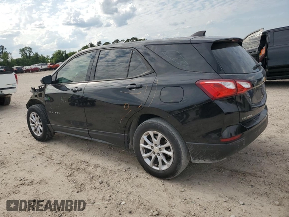 2019 Chevrolet Equinox LS with VIN 3GNAXHEV1KL309492, listed as a Copart auction lot 56283365 with 131,756 mi miles and Salvage Title. Bid and sale history available at DreamBid. Image 2.