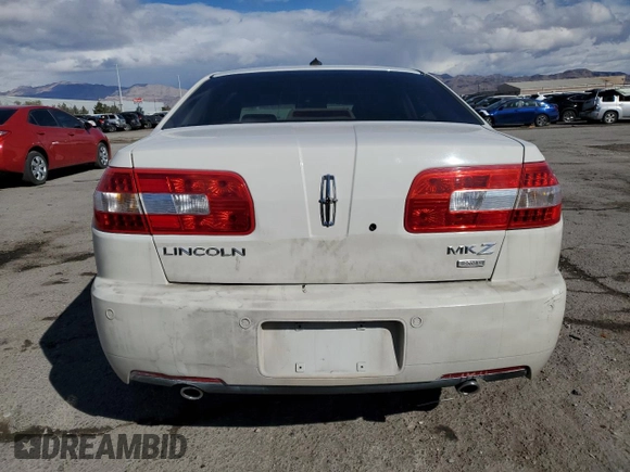2008 Lincoln MKZ with VIN 3LNHM28T48R610461, listed as a Copart auction lot 48172705 with 169,389 mi miles and Salvage Title. Bid and sale history available at DreamBid. Image 6.