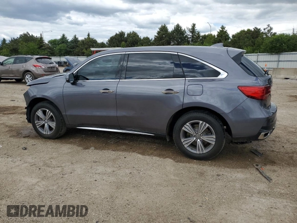 2020 Acura MDX с VIN 5J8YD4H38LL005822, выставлен на аукционе Copart как лот 57610055 с пробегом 56 433 миль миль и Списание • Salvage title. История ставок и продаж доступна на DreamBid. Изображение 2.