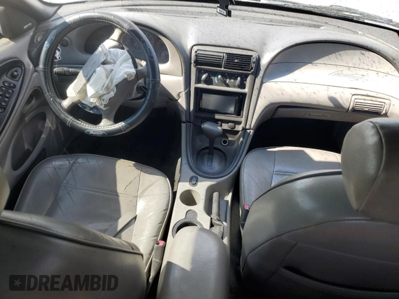 2001 Ford Mustang Deluxe with VIN 1FAFP44451F186147, listed as a Copart auction lot 51152565 with 0 mi miles and Salvage Title. Bid and sale history available at carsss.com. Image 8.