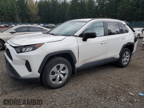 2019 Toyota RAV4 LE with VIN 2T3F1RFVXKC003695, listed as a Copart auction lot 52426575 with 59,163 mi miles and Salvage Title. Bid and sale history available at DreamBid. Image 1.