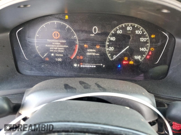 2022 Honda Civic Sport with VIN 2HGFE2F55NH565648, listed as a Copart auction lot 46843445 with 69,730 mi miles and Salvage Title. Bid and sale history available at carsss.com. Image 9.