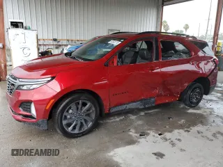 2023 Chevrolet Equinox RS with VIN 3GNAXMEG4PL248687, listed as a Copart auction lot 60562215 with 7,320 mi miles and Salvage title. Bid and sale history available at DreamBid. Image 1.