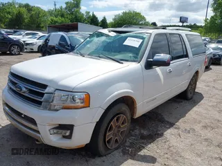 2015 Ford Expedition Max Platinum with VIN 1FMJK1MTXFEF30329, listed as a IAAI auction lot 42410300 with 184,119 mi miles and . Bid and sale history available at DreamBid. Image 18.