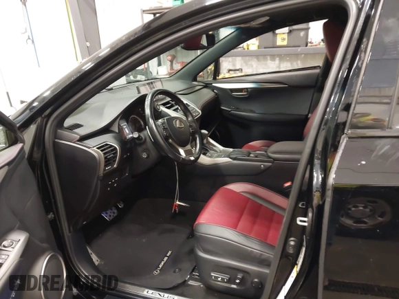2015 Lexus NX 200t with VIN JTJBARBZ5F2033429, listed as a IAAI auction lot 41437851 with 79,799 mi miles. Bid and sale history available at carsss.com. Image 5.