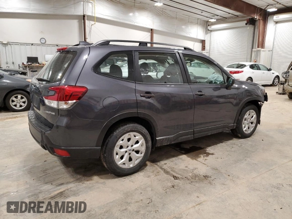 2021 Subaru Forester with VIN JF2SKADC9MH466855, listed as a Copart auction lot 49547435 with 49,501 mi miles and Salvage Title. Bid and sale history available at carsss.com. Image 3.