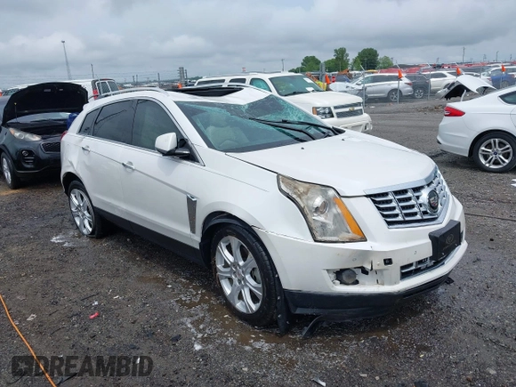 2015 Cadillac SRX Performance Collection with VIN 3GYFNFE35FS613177, listed as a IAAI auction lot 42102352 with Not provided miles and . Bid and sale history available at DreamBid. Image 1.