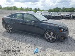 2012 Lexus IS 250 with VIN JTHBF5C21C5166406, listed as a Copart auction lot 55521305 with 123,708 mi miles and Salvage title. Bid and sale history available at DreamBid. Image 4.