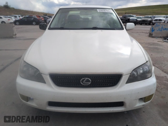 2005 Lexus IS 300 with VIN JTHBD192X50099570, listed as a Copart auction lot 55050765 with 162,558 mi miles and Salvage Title. Bid and sale history available at DreamBid. Image 5.