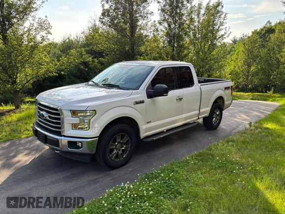 2017 Ford F-150 XL with VIN 1FTFX1EG5HKC27153, listed as a Copart auction lot 62049335 with 160,428 mi miles and Salvage title. Bid and sale history available at DreamBid. Image 2.
