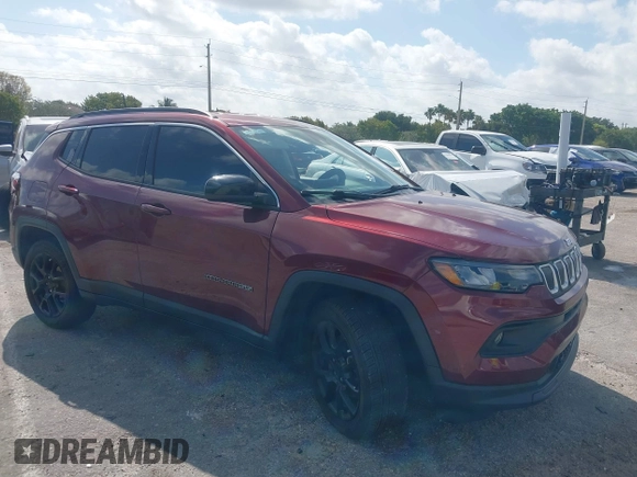 2022 Jeep Compass Latitude Lux с VIN 3C4NJDFBXNT129800, выставлен на аукционе IAAI как лот 42108134 с пробегом 69 720 миль миль и . История ставок и продаж доступна на DreamBid. Изображение 1.