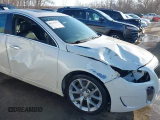 2013 Buick Regal GS with VIN 2G4GV5GV4D9161019, listed as a IAAI auction lot 41742212 with 133,722 mi miles. Bid and sale history available at carsss.com. Image 6.