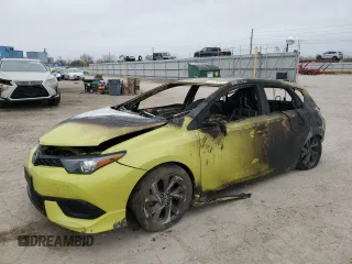2016 Scion iM z VIN JTNKARJE7GJ511421, wystawiony jako Copart lot #51577545 z przebiegiem Nie podano mil oraz Nie do naprawy • Non repairable. Historia ofert i sprzedaży dostępna na DreamBid. Obrazek 1.