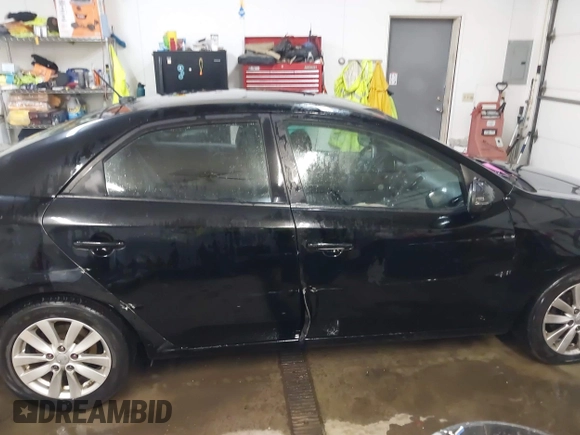2012 Kia Forte EX with VIN KNAFU4A22C5540752, listed as a IAAI auction lot 41602187 with 191,121 mi miles. Bid and sale history available at carsss.com. Image 13.
