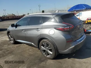 2020 Nissan Murano Platinum с VIN 5N1AZ2DJ8LN170067, выставлен на аукционе Copart как лот 49173855 с пробегом 73 704 миль миль и Списание • Salvage title. История ставок и продаж доступна на DreamBid. Изображение 2.