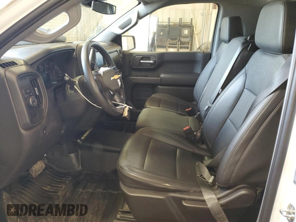 2023 Chevrolet Silverado 1500 Work Truck with VIN 3GCNAAEK6PG365226, listed as a Copart auction lot 50521225 with 134,959 mi miles and Clean Title. Bid and sale history available at DreamBid. Image 7.