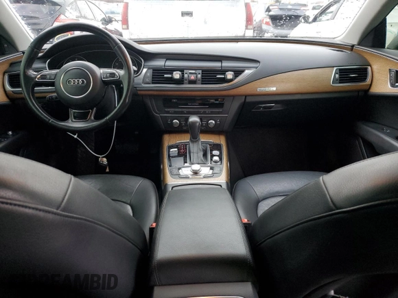 2016 Audi A7 3.0 Premium Plus with VIN WAUWGAFC9GN012848, listed as a Copart auction lot 37325264 with 90,744 mi miles. Bid and sale history available at carsss.com. Image 8.