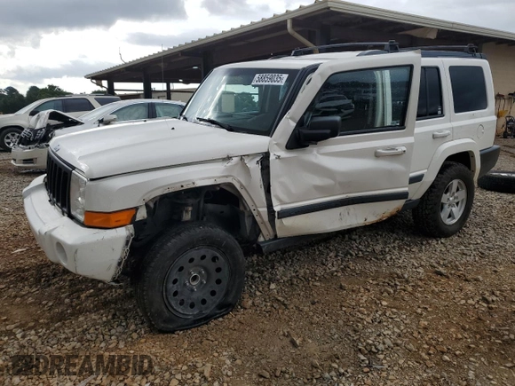 2008 Jeep Commander Sport with VIN 1J8HH48K68C115276, listed as a Copart auction lot 58859035 with 177,233 mi miles and Salvage title. Bid and sale history available at DreamBid. Image 1.