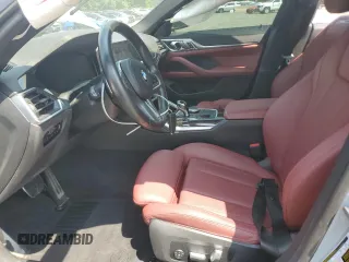 2023 BMW 4 Series 430i xDrive with VIN WBA73AV06PFP29080, listed as a Copart auction lot 60283705 with 47,104 mi miles and Salvage title. Bid and sale history available at DreamBid. Image 7.