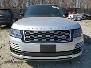 2018 Land Rover Range Rover HSE z VIN SALGS2SV2JA395199, wystawiony jako Copart lot #46659895 z przebiegiem 135 665 mil mil oraz Czysty tytuł • Clean title. Historia ofert i sprzedaży dostępna na DreamBid. Obrazek 5.