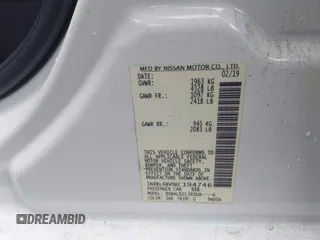 2019 Nissan Altima S z VIN 1N4BL4BV0KC194746, wystawiony jako IAAI lot #42023705 z przebiegiem 154 814 mil mil oraz . Historia ofert i sprzedaży dostępna na DreamBid. Obrazek 9.