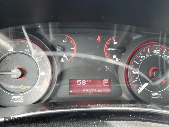 2013 Dodge Dart SXT z VIN 1C3CDFBA4DD104097, wystawiony jako Copart lot #57304125 z przebiegiem Nie podano mil oraz Nie do naprawy • Non repairable. Historia ofert i sprzedaży dostępna na DreamBid. Obrazek 8.