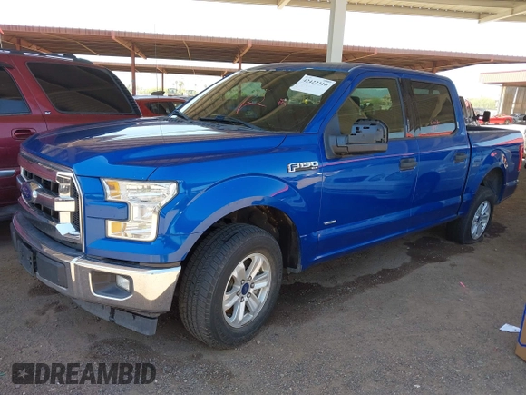 2017 Ford F-150 XL with VIN 1FTEW1CP7HKC35627, listed as a IAAI auction lot 42422310 with 172,086 mi miles and . Bid and sale history available at DreamBid. Image 2.