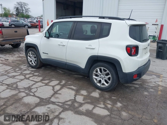 2018 Jeep Renegade Altitude with VIN ZACCJABB8JPJ36531, listed as a IAAI auction lot 42192917 with 69,130 mi miles and . Bid and sale history available at DreamBid. Image 3.